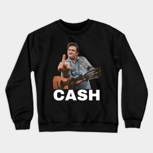 Johnny Cash Style Vintage Crewneck Sweatshirt